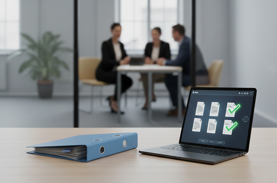 Organized digital files